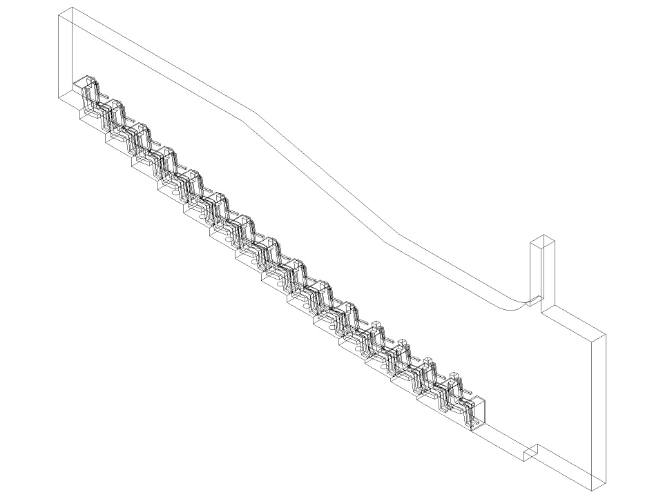 Isometric view of domain