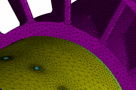 Main fuel holes and swirler