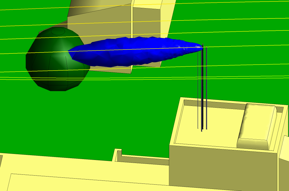 Isosurface for the nitrogen in summer